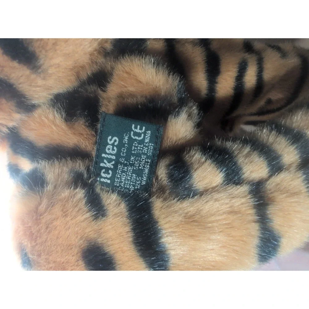 Vintage Russ Heartcraft Collection Tickles Tiger Plush Stuffed Animal 16in